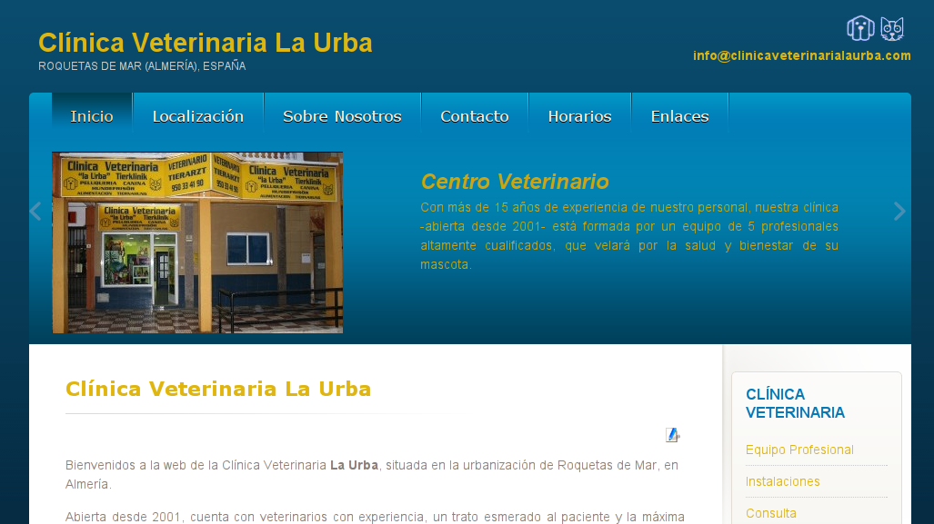 Clínica Veterinaria "La Urba" (Roquetas de Mar) Almería