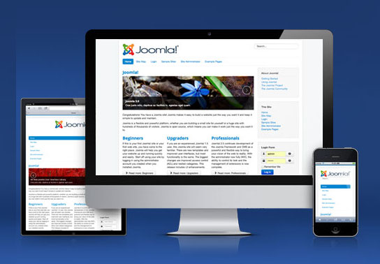 Creación Joomla! adaptada a todos los dispositivos