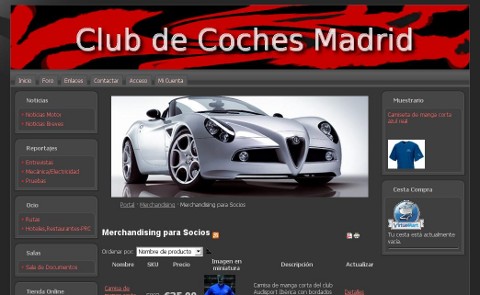 Club de coches Madrid